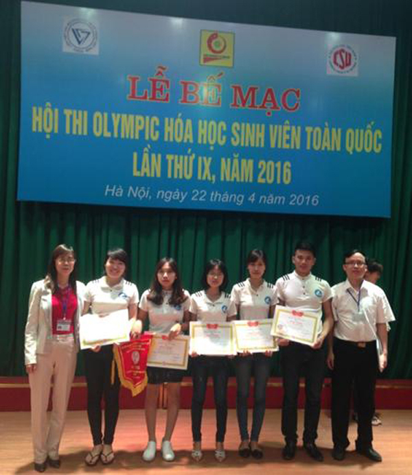 Hội thi Olympic Hóa học sinh viên toàn quốc lần thứ IX - 2016